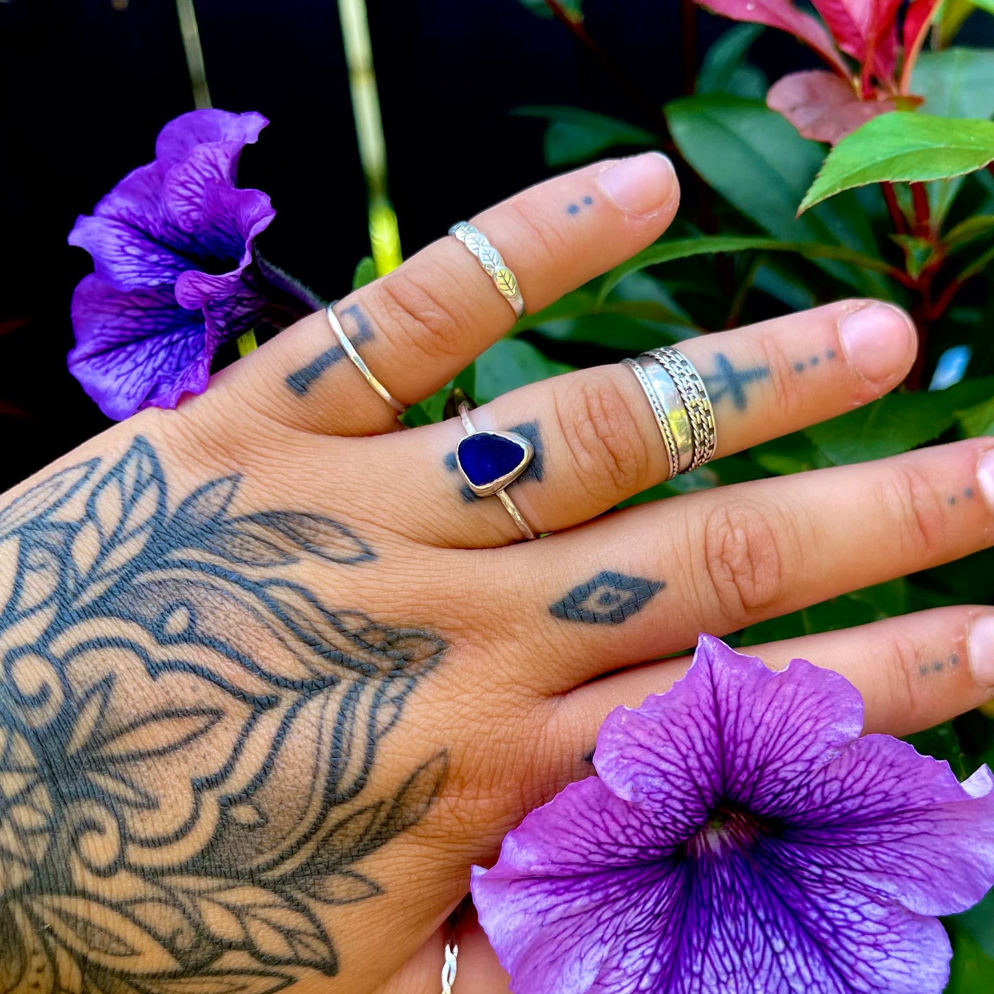 Royal Blue Stacking Ring